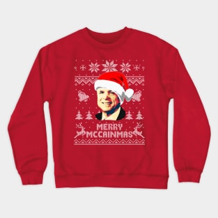 John MacCain Merry McCainmas Crewneck Sweatshirt